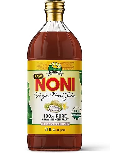Amazon.com : Virgin Noni Juice - 100% Pure Organic Hawaiian Noni